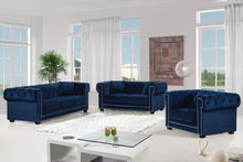 Load image into Gallery viewer, Bowery Cream Velvet Sofa
