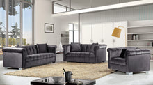 Load image into Gallery viewer, Kayla Cream Velvet Chair