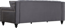Load image into Gallery viewer, Harley Black Velvet Sofa