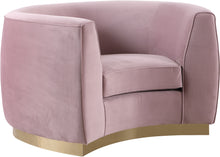 Load image into Gallery viewer, Julian Pink Velvet Chair