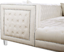 Load image into Gallery viewer, Moda Black Velvet 3pc. Sectional