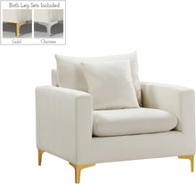 Load image into Gallery viewer, Naomi Black Velvet Chair