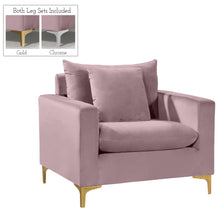Load image into Gallery viewer, Naomi Black Velvet Chair