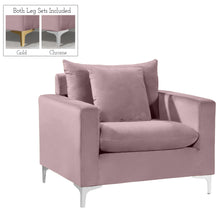 Load image into Gallery viewer, Naomi Black Velvet Chair