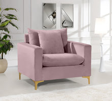 Load image into Gallery viewer, Naomi Black Velvet Chair
