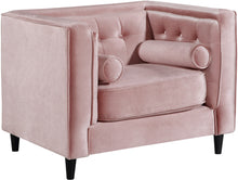 Load image into Gallery viewer, Taylor Black Velvet Chair