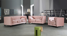 Load image into Gallery viewer, Taylor Pink Velvet Chair