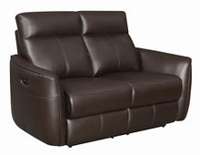 Load image into Gallery viewer, Scranton Casual Dark Brown Power^2 Loveseat