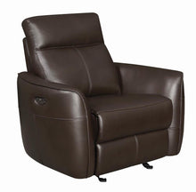 Load image into Gallery viewer, Scranton Casual Dark Brown Power^2 Glider Recliner