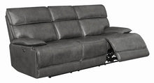 Load image into Gallery viewer, Standford Casual Charcoal Power Sofa