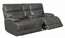 Load image into Gallery viewer, Standford Casual Charcoal Power Loveseat