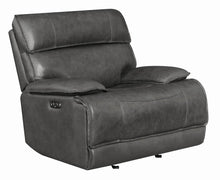 Load image into Gallery viewer, Standford Casual Charcoal Power^2 Glider Recliner