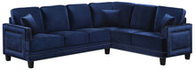 Load image into Gallery viewer, Ferrara Grey Velvet 2Pc. Sectional