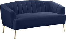 Load image into Gallery viewer, Tori Navy Loveseat