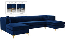 Load image into Gallery viewer, Graham Grey Velvet 3pc. Sectional