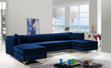 Load image into Gallery viewer, Graham Grey Velvet 3pc. Sectional