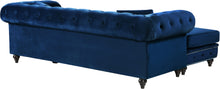 Load image into Gallery viewer, Sabrina Black Velvet 2pc. Reversible Sectional
