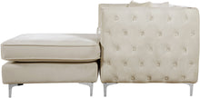Load image into Gallery viewer, Jesse Cream Velvet 2pc. Reversible Sectional