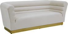 Load image into Gallery viewer, Bellini Black Velvet Sofa