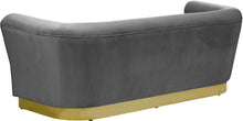 Load image into Gallery viewer, Bellini Black Velvet Sofa