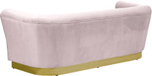 Load image into Gallery viewer, Bellini Black Velvet Sofa