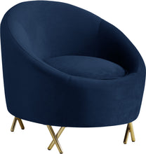 Load image into Gallery viewer, Serpentine Black Velvet Chair