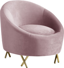 Load image into Gallery viewer, Serpentine Black Velvet Chair