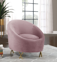 Load image into Gallery viewer, Serpentine Black Velvet Chair
