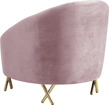 Load image into Gallery viewer, Serpentine Black Velvet Chair