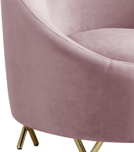 Load image into Gallery viewer, Serpentine Black Velvet Chair