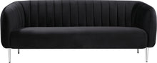 Load image into Gallery viewer, Willow Black Velvet Sofa