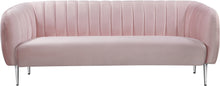 Load image into Gallery viewer, Willow Pink Velvet Sofa