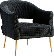 Load image into Gallery viewer, Monroe Black Velvet Chair