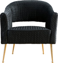 Load image into Gallery viewer, Monroe Black Velvet Chair