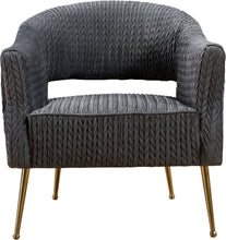 Load image into Gallery viewer, Monroe Grey Velvet Chair