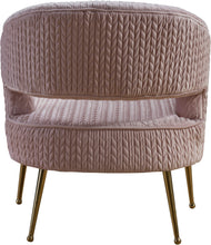 Load image into Gallery viewer, Monroe Pink Velvet Chair