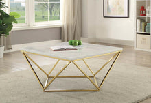 Load image into Gallery viewer, Modern White Coffee Table