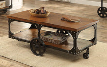 Load image into Gallery viewer, Rustic Cherry Coffee Table