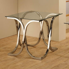 Load image into Gallery viewer, Contemporary Nickel End Table