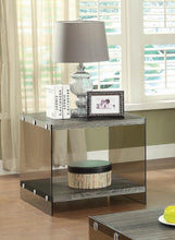 Load image into Gallery viewer, Rustic Grey End Table