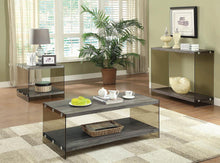 Load image into Gallery viewer, Rustic Grey End Table