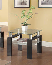 Load image into Gallery viewer, Occasional Contemporary Black End Table