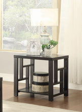 Load image into Gallery viewer, Transitional Cappuccino End Table
