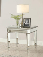 Load image into Gallery viewer, Contemporary Silver End Table