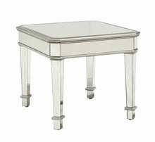 Load image into Gallery viewer, Contemporary Silver End Table