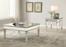 Load image into Gallery viewer, Transitional Silver Coffee Table