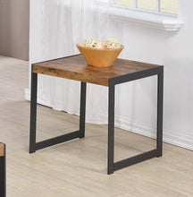 Load image into Gallery viewer, Rustic Antique Nutmeg End Table