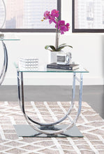 Load image into Gallery viewer, Contemporary Chrome End Table