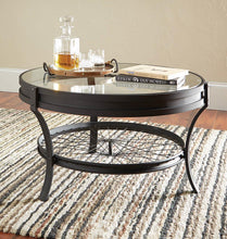 Load image into Gallery viewer, Industrial Black Coffee Table
