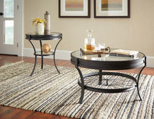 Load image into Gallery viewer, Industrial Black Coffee Table